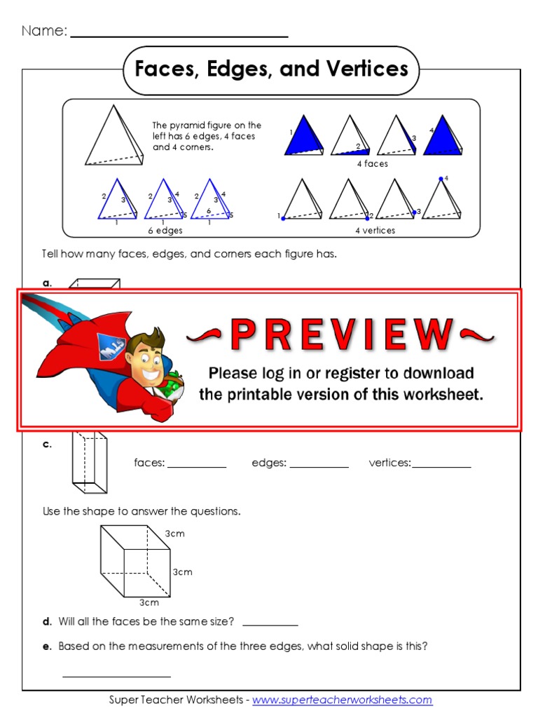 Faces Edges Corners1 PDF | PDF | Topological Spaces | Polytopes
