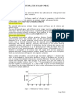 Hydrates in Gas Cargo: Hydrate Inhibitors