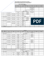 Jadwal Perkuliahan Sem. Genap 20192020 Uts