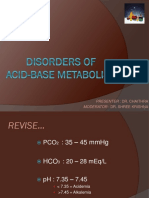 Acid Base Disorders