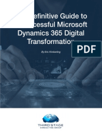 The Definitive Guide To A Successful Microsoft Dynamics 365 Digital Transformation