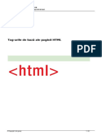 1.3 Crearea primei pagini HTML 