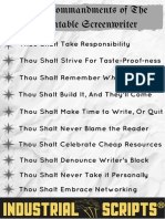 10 Commandments of The Accountable Screenwriter PDF