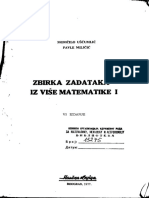 Momčilo Ušćumlić, Pavle Miličić-Zbirka Zadataka Iz Više Matematike I PDF
