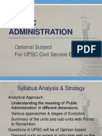 Approach To Public Administration UPSC