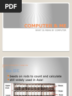 Computer & Me: What Is Mean by Computer