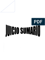 juicio sumario