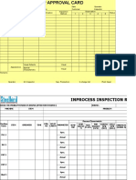 Setup Approval (A4)