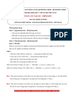 297 bài tập giải BT bằng lập PT-HPT-Nguyễn Chí Thành PDF