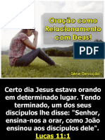 Oração como Relacionamento com Deus