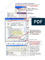 Change An MS Access Files Extension