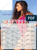 NovemberWorkoutCalendar 2019 Funfittcom withSusanaYabar