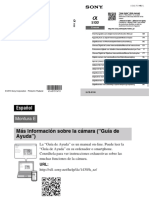Manual Cámara A5100 Sony PDF