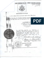 Madeliene Albright Document