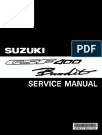 Сервисный мануал (Service Manual) на Suzuki GSF 400 Bandit 1991-1997 (на английском)