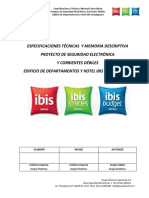 Memoria Explicativa y Eett Ibis Antofagasta