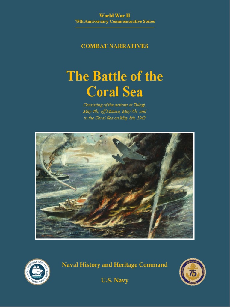 The Battle of The Coral Sea PDF | PDF | Battle Of The Coral Sea | Military
