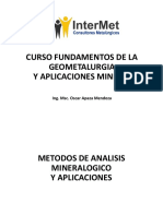 Analisis Mineralogico Capitulo V