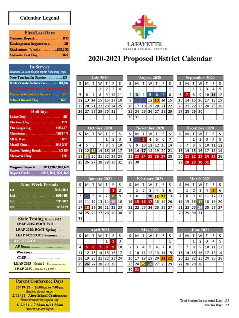 nccu calendar 2021 Lpss Proposed District Calendar Fy2020 2021 Academic Term Festival nccu calendar 2021