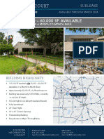 2301 Crown Court Sublease