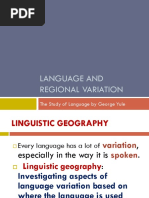 222 - Chapter 18 - Language and Regional Variation