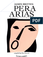 Opera Arias by Britten - Mezzo PDF
