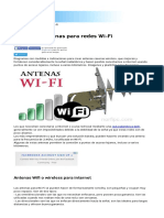 Planos Antenas Redes Wi Fi - PHP