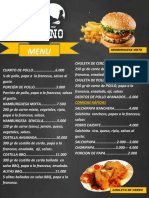 Menu Pollo Parreño 2020 Local PDF