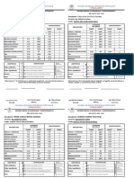 Informes de aprendizaje y comportamiento escolar