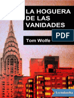 Pages From La Hoguera de Las Vanidades - Tom Wolfe