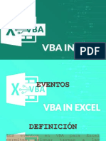 Eventos en Vba para Excel