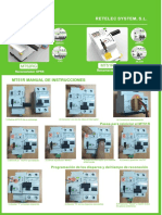 MT51R Manual Instruction Spanish Retelec (X10)