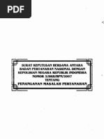 Download SURAT KEPUTUSAN BERSAMA ANTARA BADAN PERTANAHAN NASIONAL DENGAN POLISI NEGARA REPUBLIK INDONESIA NOMOR 3SKBBPN2007 by Komhukum Corp SN44646236 doc pdf