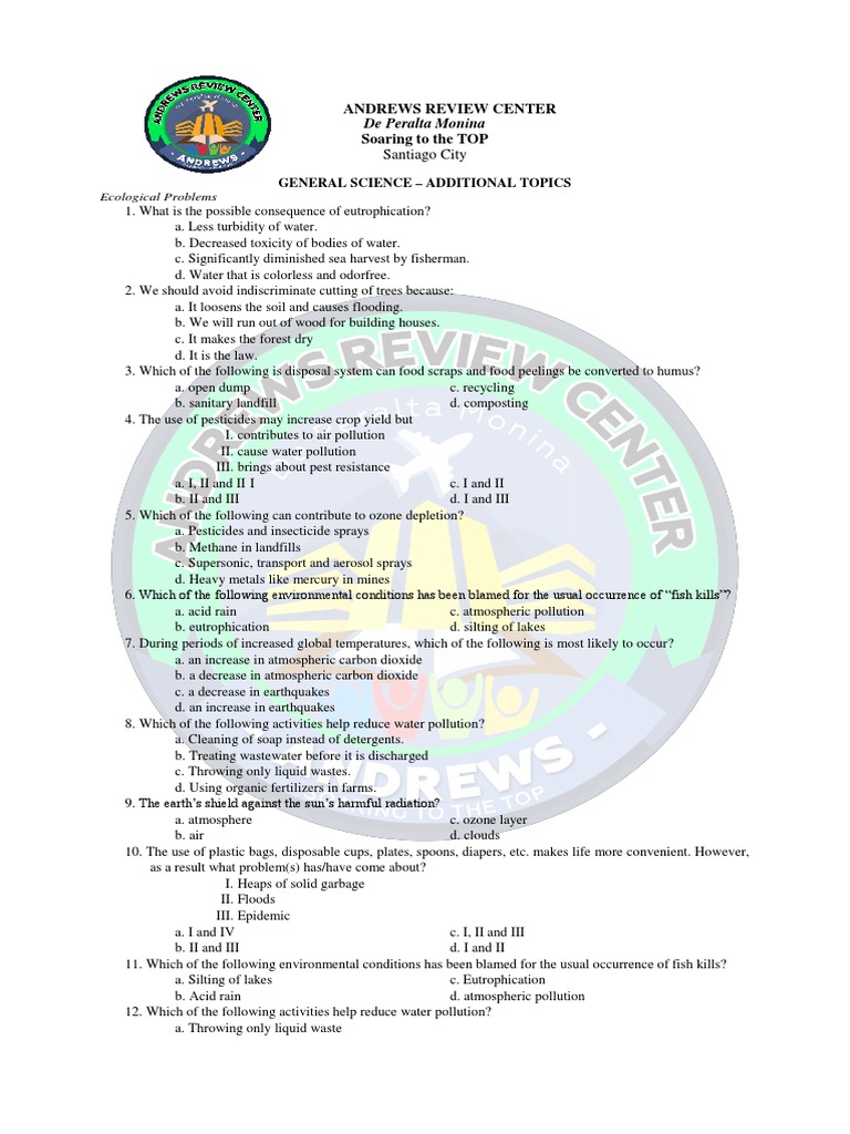 General Science Tuesday | PDF | Tropical Cyclones | Cell (Biology)