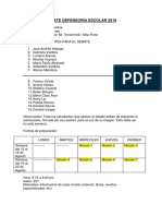 Debate Defensoría Escolar 2019