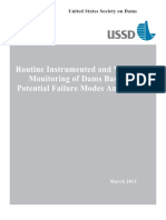 Routine Instrumental and Visual Monitoring of Dams Based On Potential Failure Modes Analysis (2013) PDF