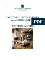Standard Pacific Northern California Warranty Manual 6-26-12 PDF