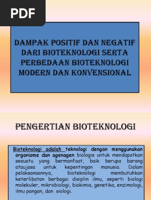 Bioteknologi