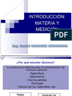 I,Materia y Medición Quimica