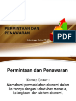 Permintaan Dan Penawaran