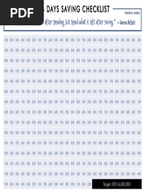2020 Saving Challenge; 366 Days Saving Checklist by nurekasy.pdf