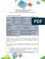 Anexo 1. Sesión 1 Elaboración de mezcla alimenticia