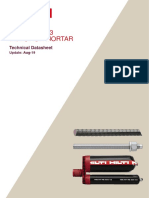 Technical Data Sheet For HIT RE 500 V3 Injectable Mortar in Concrete Technical Information ASSET DOC 8257123