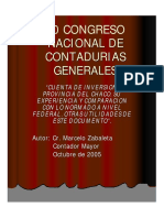 Cuenta de inversión provincial: análisis comparativo con la normativa nacional