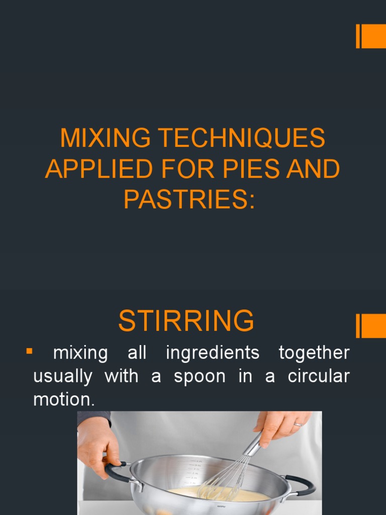 Baking Techniques for Pies and Pastries | PDF