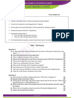 ICSE Class 9 History and Civics Sample Paper 2 PDF