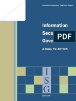 Information Security Governance National Cybersecurity Partnership 2004