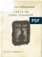 Hofmannsthal-Carta de Lord Chandos- MANIPULABLE