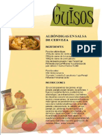 Albóndigas en Salsa de Cerveza PDF