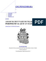 Amar Ma'ruf Nahi Munkar Dalam Perspektif Al-Qur'an Hadits